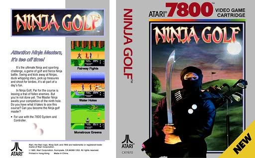 Ninja Golf Artwork 1