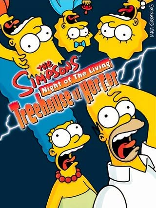 The Simpsons: Night of the Living - Treehouse of Horror Cover Art