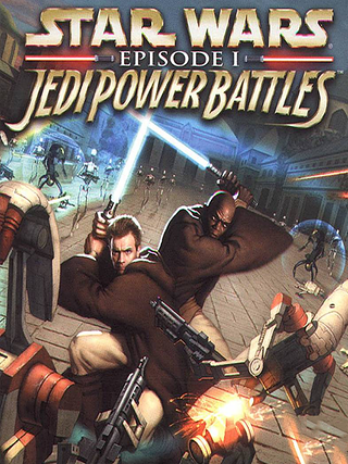 Star Wars: Episode I - Jedi Power Battles Cover Art
