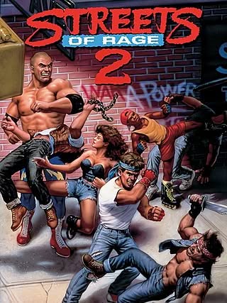 Streets of Rage 2 Cover Art