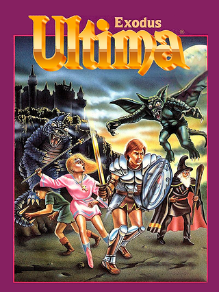 Ultima: Exodus Cover Art