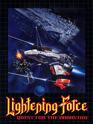Lightening Force: Quest for the Darkstar Cover Art