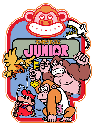 Donkey Kong Junior Cover Art