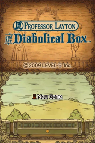 Professor Layton and the Diabolical Box Screenshot 2