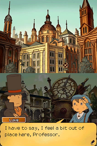 Professor Layton and the Unwound Future Screenshot 3
