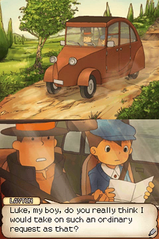 Professor Layton and the Curious Village Screenshot 4