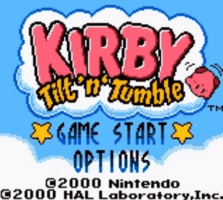 Kirby Tilt 'n' Tumble Screenshot 2