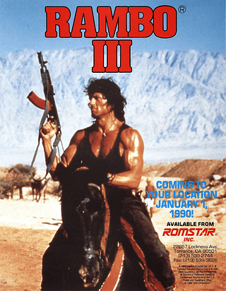 Rambo III Cover Art
