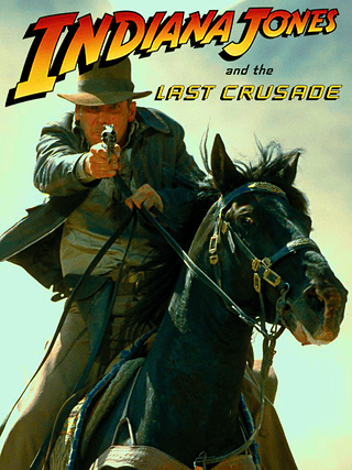 Indiana Jones and the Last Crusade Cover Art