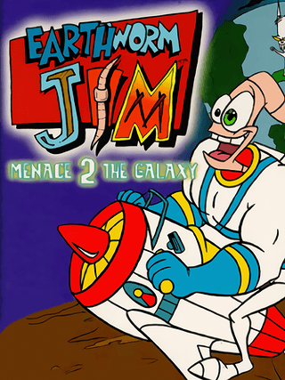 Earthworm Jim: Menace 2 the Galaxy Cover Art