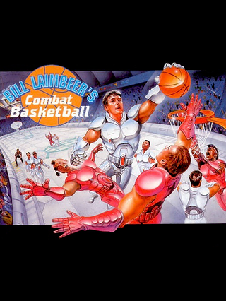 Bill Laimbeer's Combat Basketball Cover Art