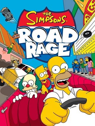 The Simpson's Road Rage Cover Art