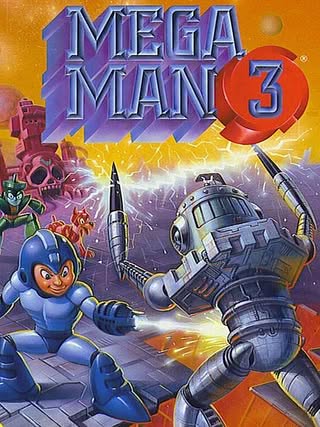 Mega Man 3 Cover Art
