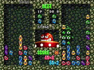 Dr. Robotnik's Mean Bean Machine Screenshot 2
