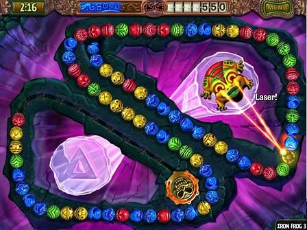 Zuma's Revenge! Screenshot 3