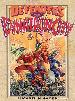 Defenders of Dynatron City Cover Art