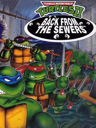 Teenage Mutant Ninja Turtles II: Back from the Sewers Cover Art
