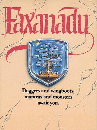 Faxanadu Cover Art