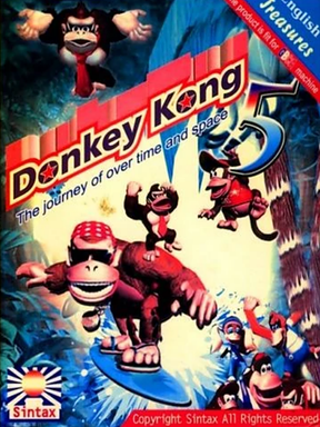 Donkey Kong 5: The Journey of Over Time and Space Cover Art