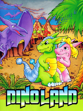 Dino Land Cover Art