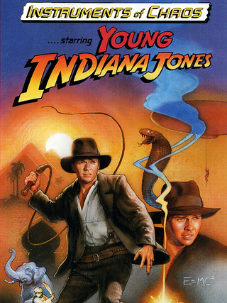 Instruments of Chaos Starring Young Indiana Jones Cover Art