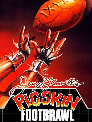 Jerry Glanville's Pigskin Footbrawl Cover Art