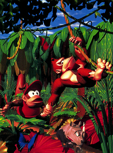 Donkey Kong Country Artwork 1