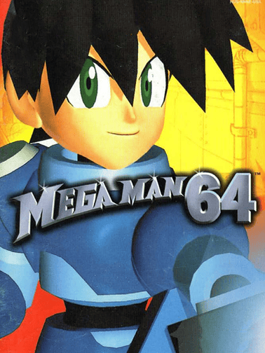 Mega Man 64 Cover Art