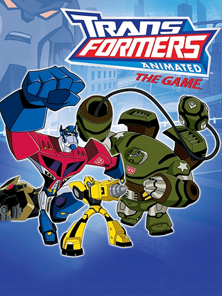 Transformers Animated: The Game Cover Art
