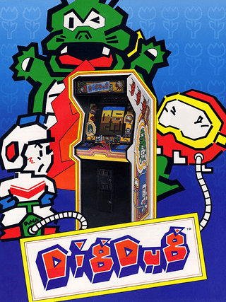 Dig Dug Cover Art