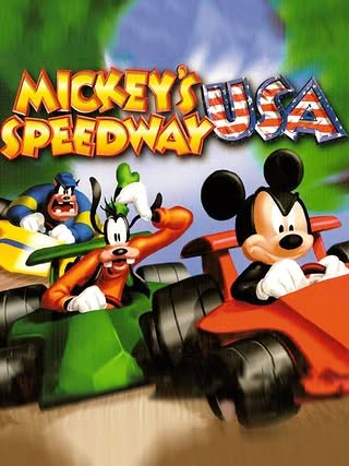 Mickey's Speedway USA Cover Art