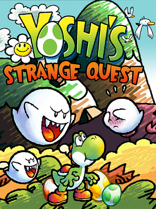 Yoshi's Strange Quest Cover Art