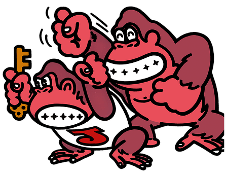 Donkey Kong Junior Artwork 1
