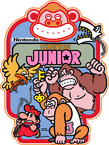 Donkey Kong Junior Artwork 7