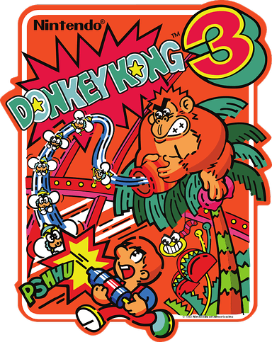 Donkey Kong 3 Artwork 1