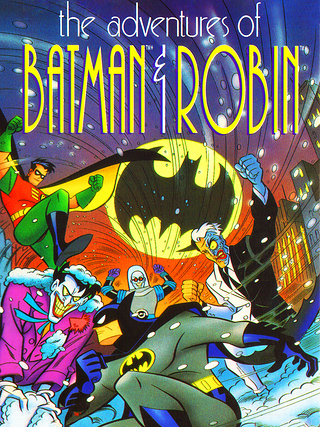 The Adventures of Batman & Robin Cover Art