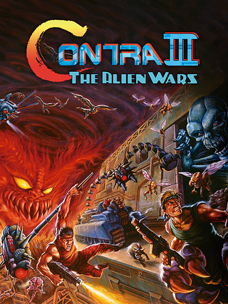 Contra III: The Alien Wars Cover Art