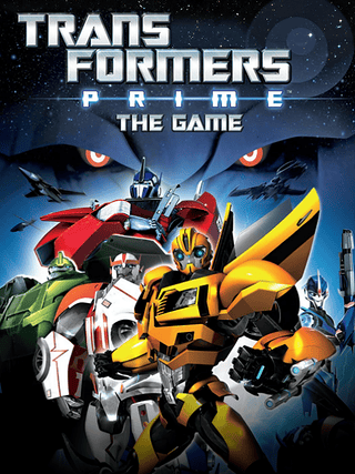 Transformers Prime: The Game Cover Art