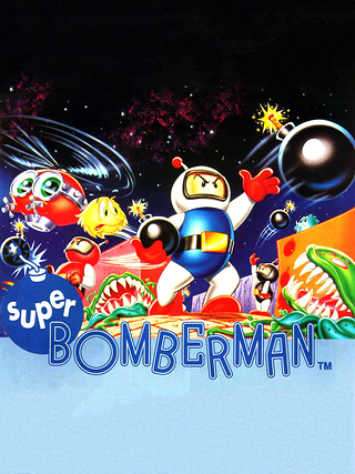 Super Bomberman Cover Art