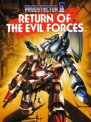 Probotector II: Return of the Evil Forces Cover Art