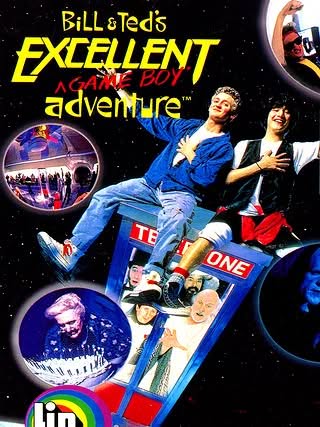 Bill & Ted's Excellent Game Boy Adventure: A Bogus Journey! Cover Art