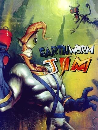 Earthworm Jim Cover Art