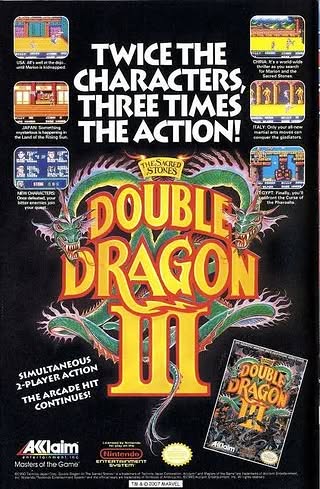 Double Dragon III: The Sacred Stones Artwork 3