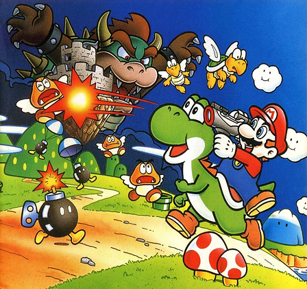 Yoshi's Safari Artwork 1
