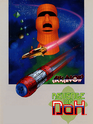 Arkanoid: Revenge of Doh Cover Art