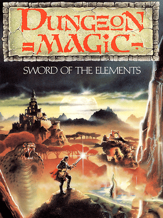 Dungeon Magic: Sword of the Elements Cover Art