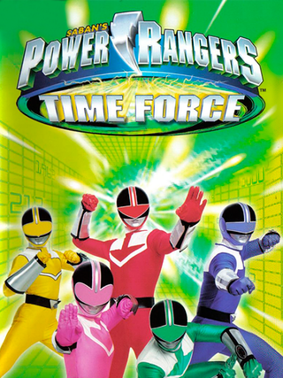 Power Rangers Time Force Cover Art