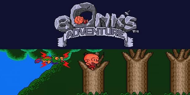 Bonk's Adventure Artwork 1