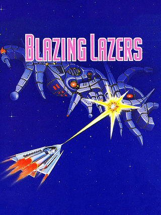 Blazing Lazers Cover Art