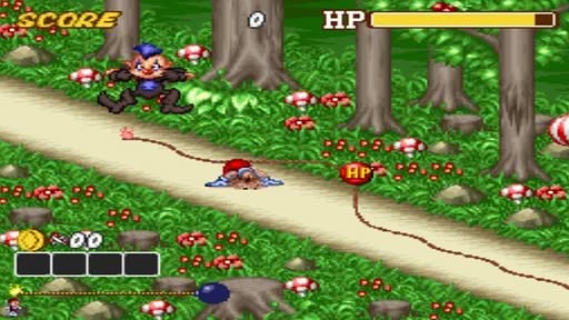 Kid Klown in Crazy Chase Screenshot 2
